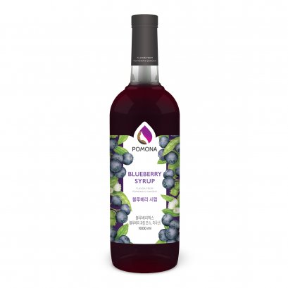 Blueberry Syrup ไซรัปบลูเบอร์รี